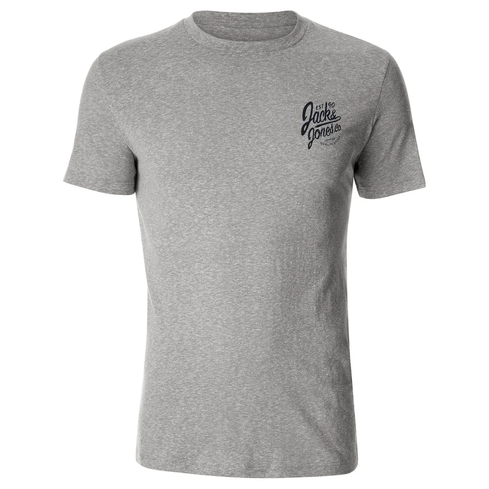 T-Shirt Homme Originals Breezes Jack & Jones - Gris Chiné - S - Gris Image 1