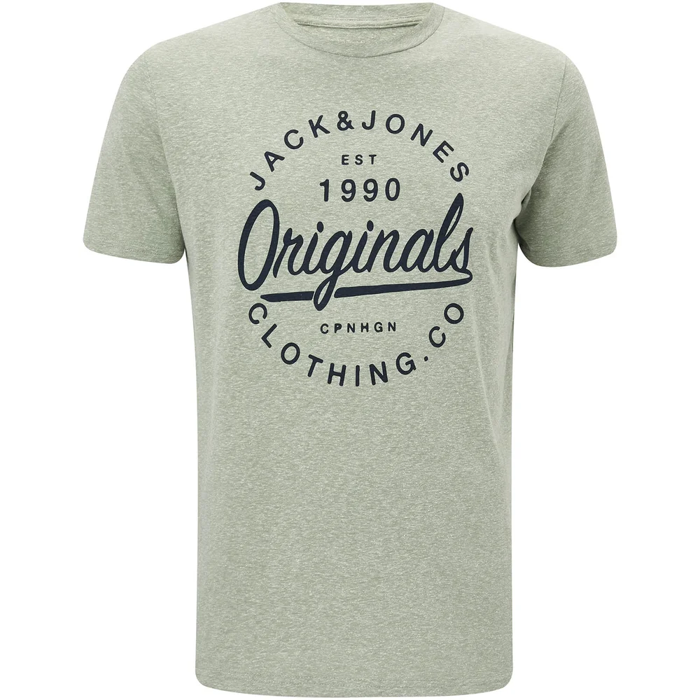 T-Shirt Homme Originals Breezes Jack & Jones - Vert Iceberg - S - Vert Citron Image 1