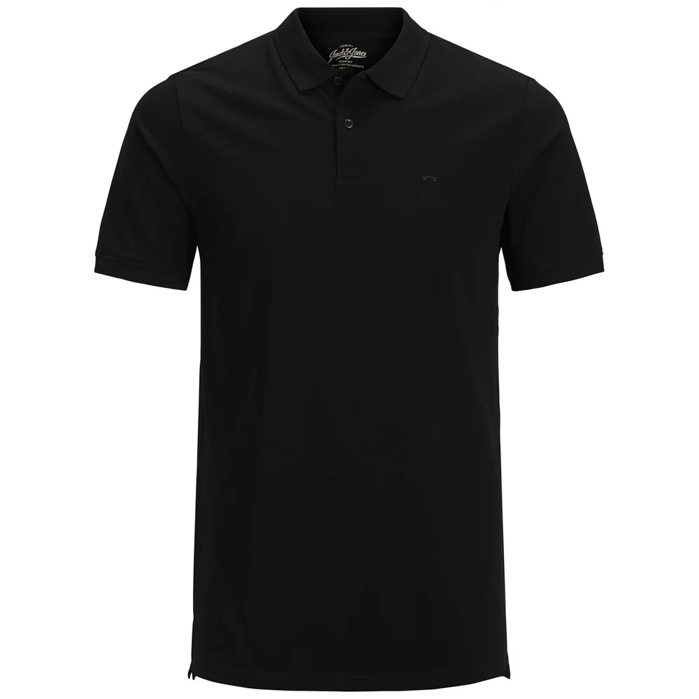 Polo Homme Originals Basic Jack & Jones - Noir - S - Noir Image 1