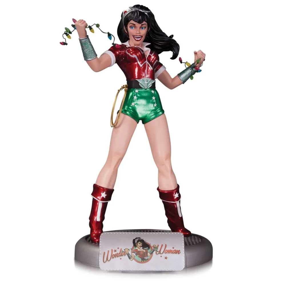 DC Collectibles DC Comics Bombshells Statue - Holiday Wonder Woman 27cm Image 1