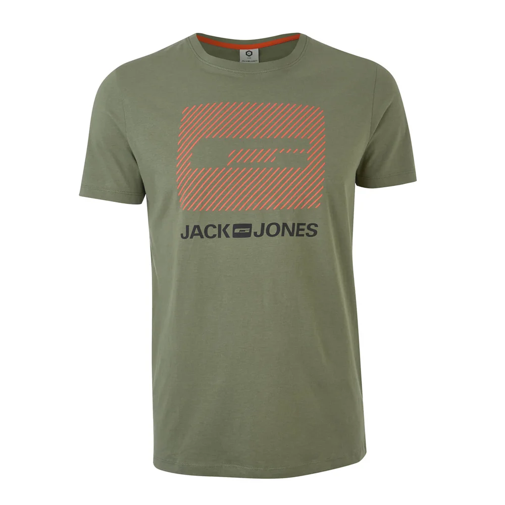 Jack & Jones Men's Core Mirko T-Shirt - Thyme - S - Vert Citron Image 1
