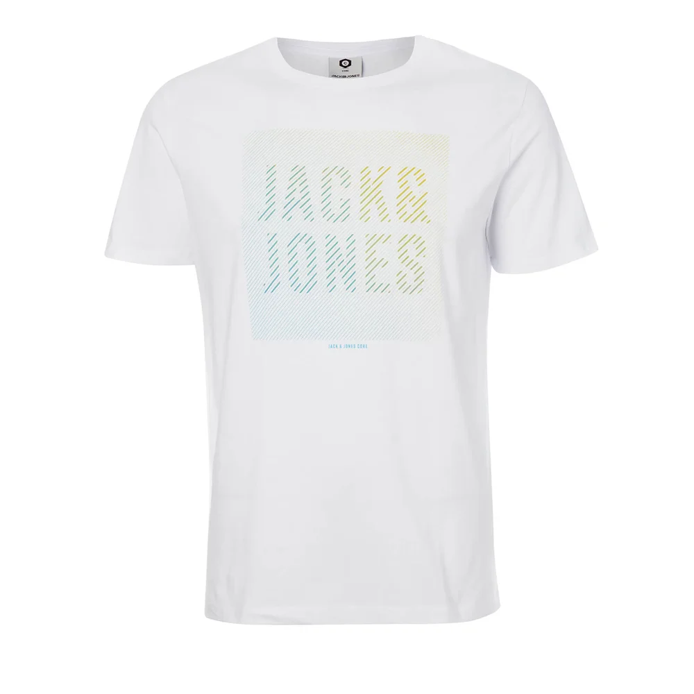 T-Shirt Homme Core Flynn Jack & Jones - Blanc - S - Blanc Image 1