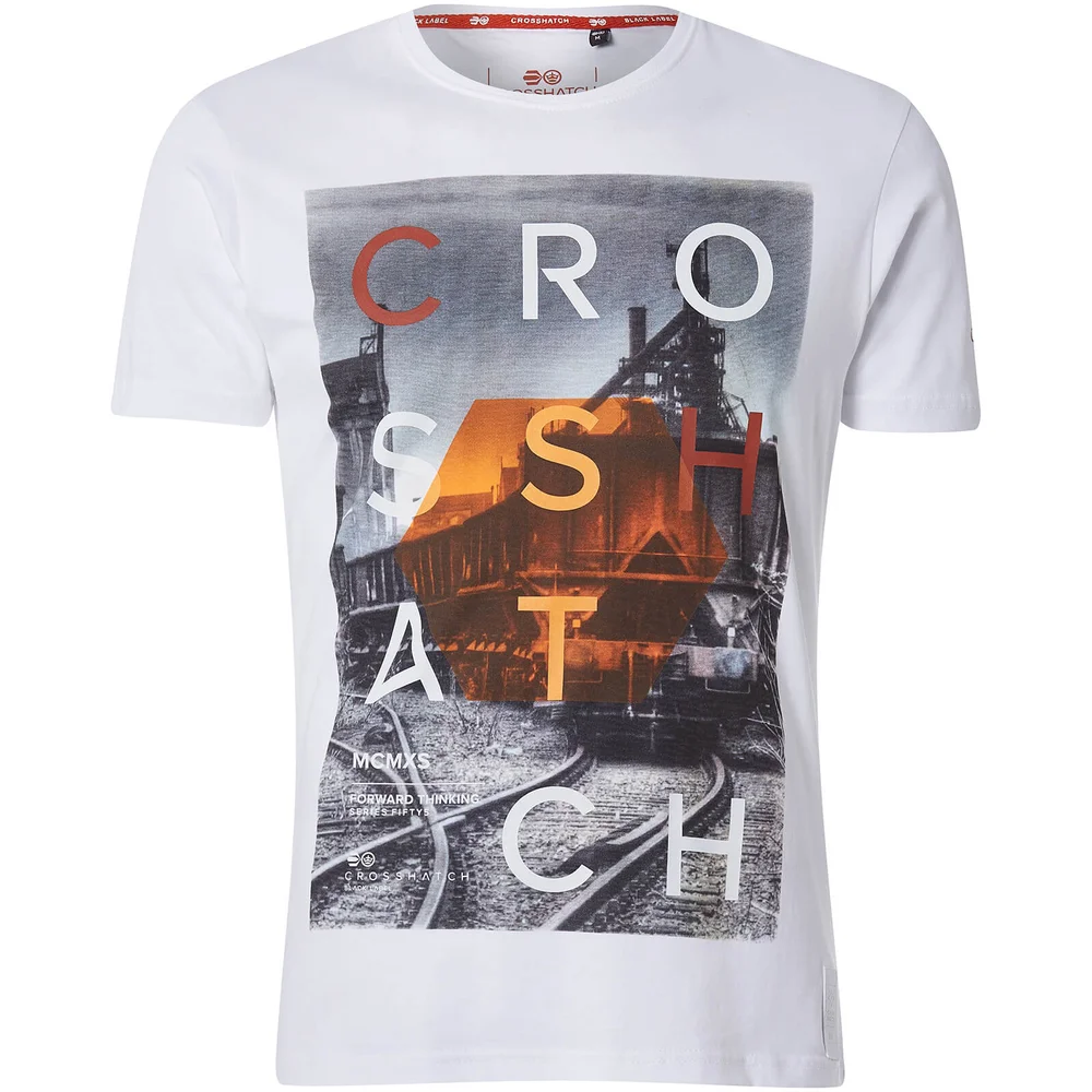 T-Shirt Homme Silverstreak Crosshatch - Blanc - S - Blanc Image 1