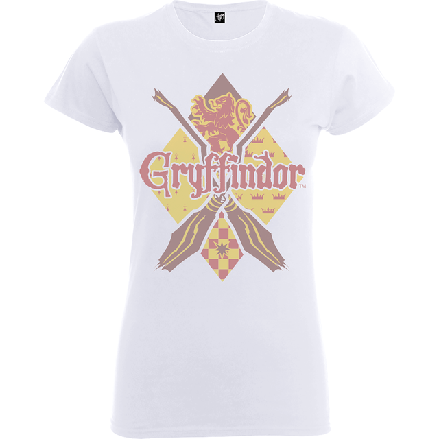 T-Shirt Homme Gryffondor - Harry Potter - Blanc