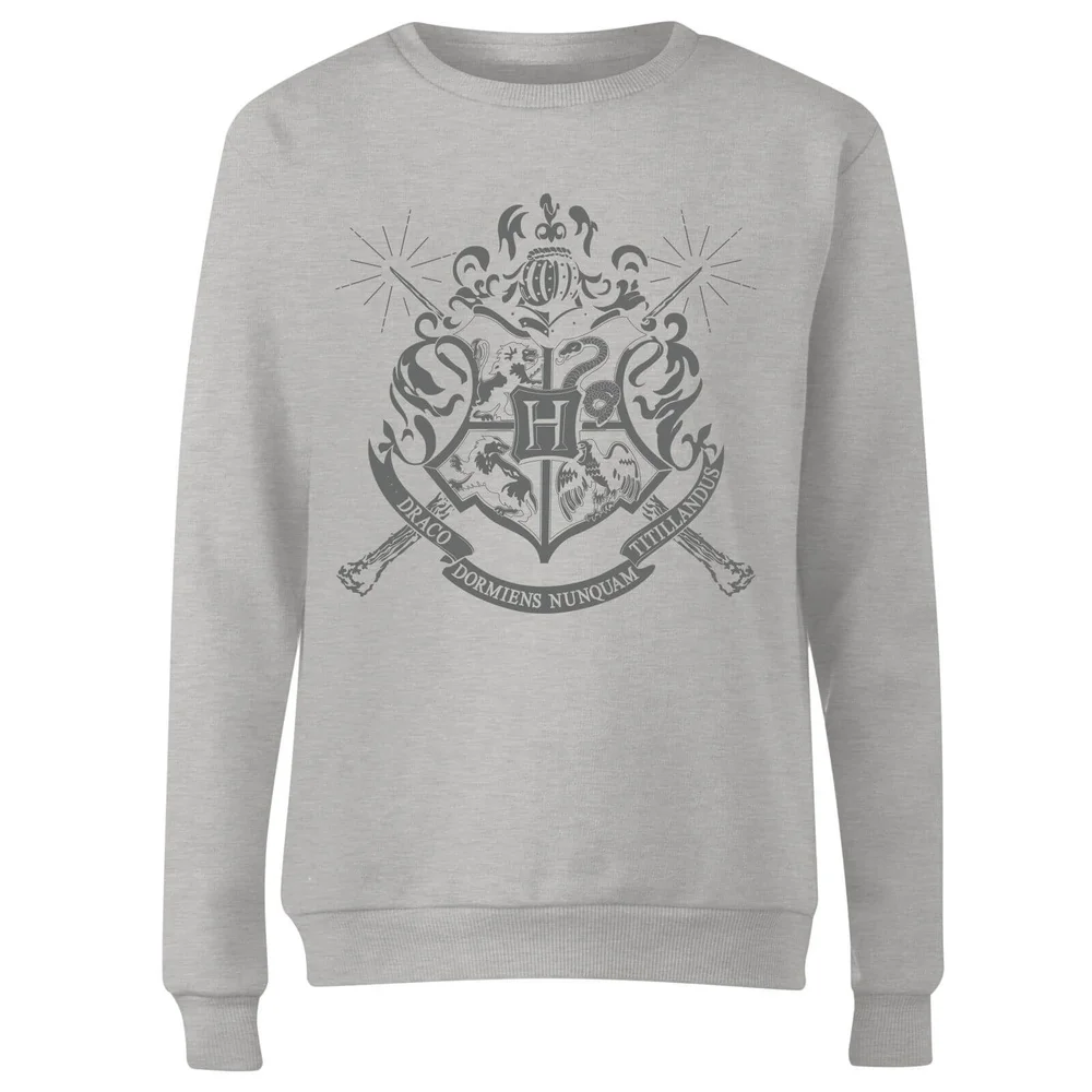Sweat Femme Draco Dormiens Nunquam Titillandus - Harry Potter - Gris - S Image 1