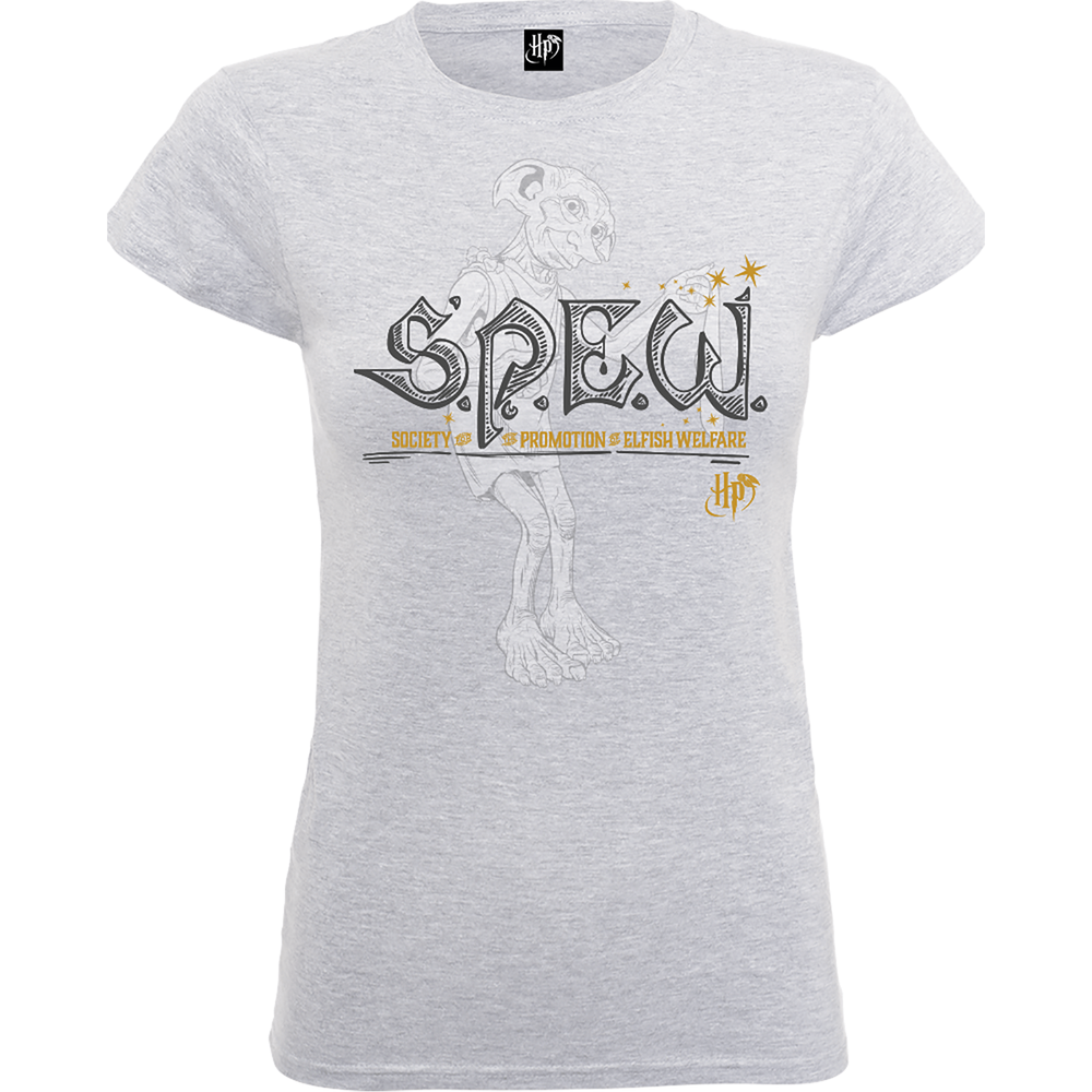T-Shirt Femme Society For The Promotion Of Elfish Welfare - Harry Potter - Blanc - S Image 1