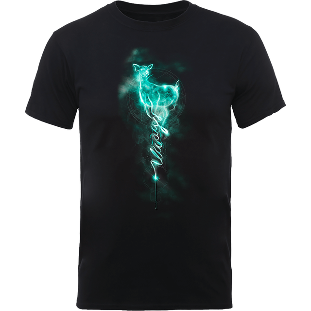 T-Shirt Femme Biche Always Patronus - Harry Potter - Noir