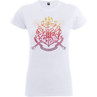 T-Shirt Femme Draco Dormiens Nunquam Titillandus - Harry Potter - Blanc