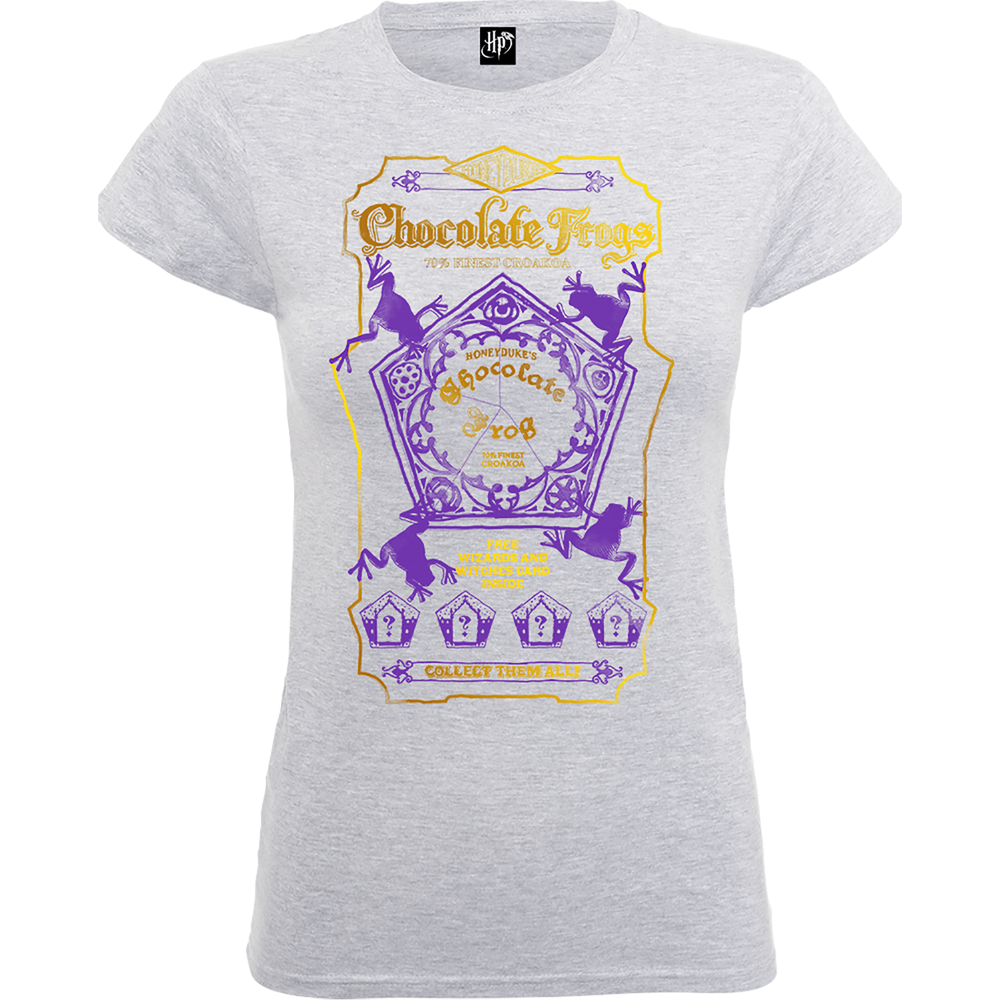 T-Shirt Femme Honeydukes Chocogrenouille - Harry Potter - Gris - S Image 1