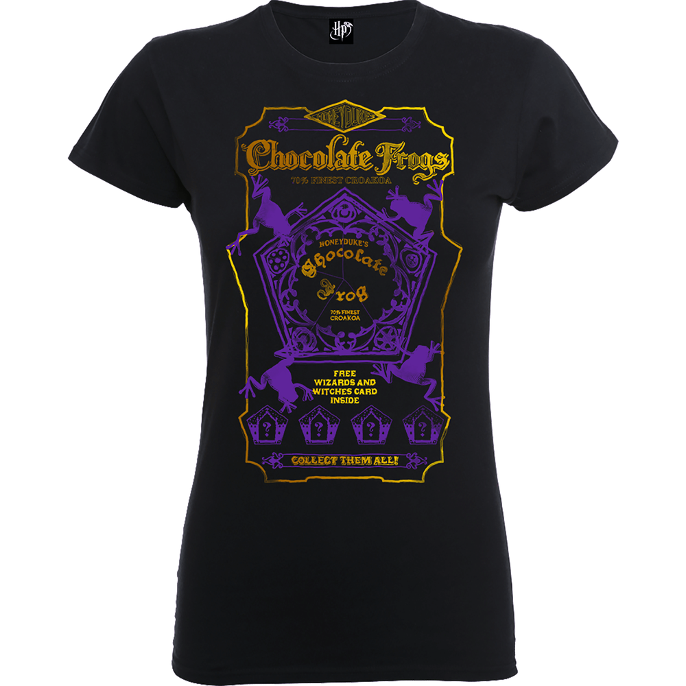 T-Shirt Femme Honeydukes Chocogrenouille - Harry Potter - Noir - S Image 1
