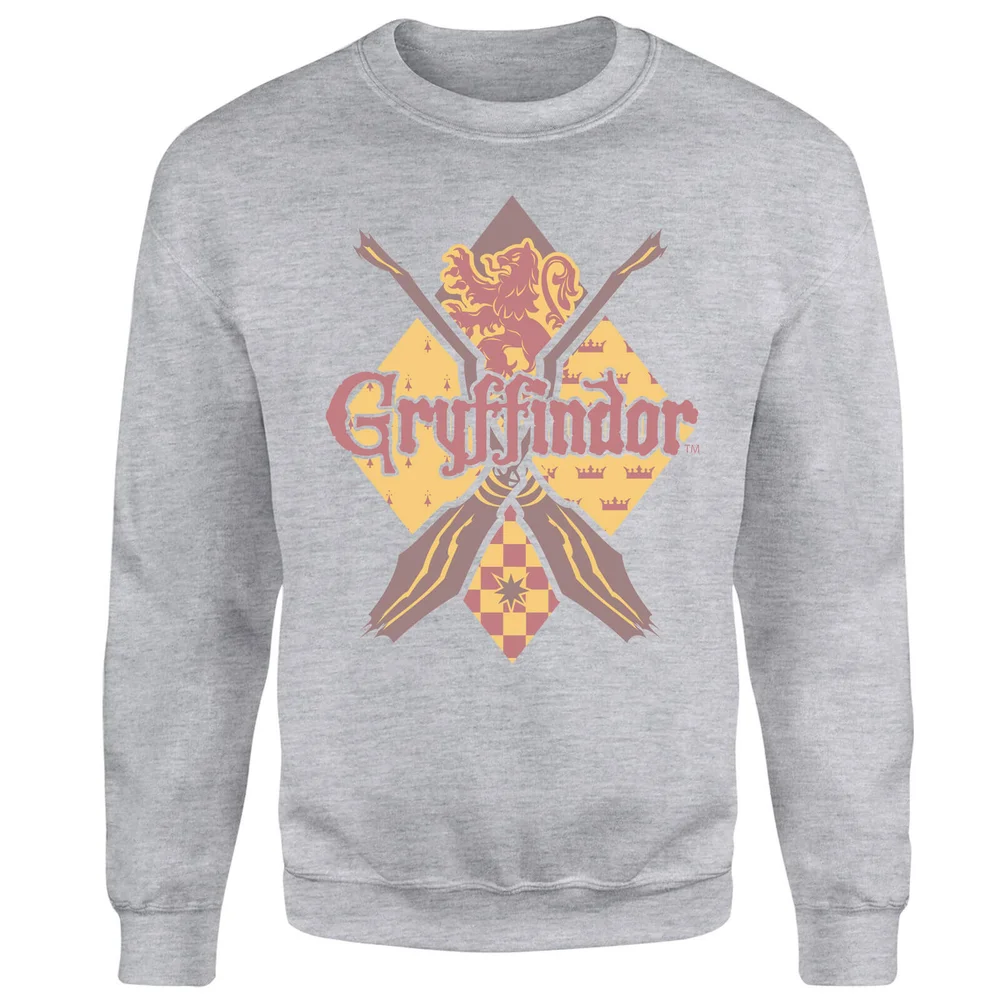 Sweat Homme Gryffondor - Harry Potter - Gris - S Image 1