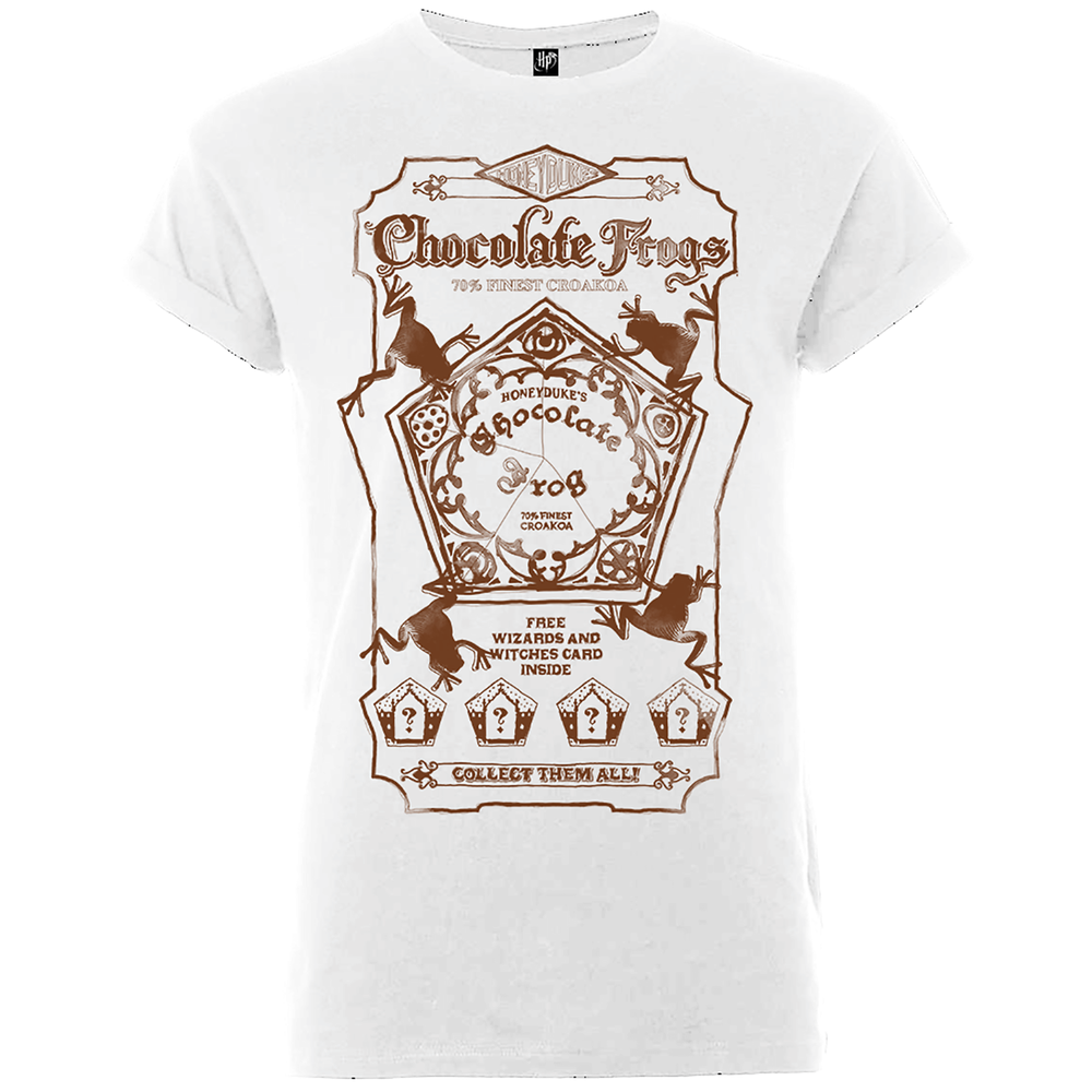 T-Shirt Femme Honeydukes Chocogrenouille - Harry Potter - Blanc - S Image 1