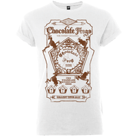 T-Shirt Femme Honeydukes Chocogrenouille - Harry Potter - Blanc