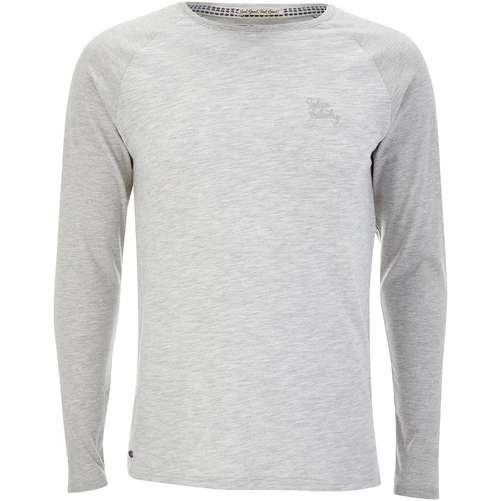 T-Shirt Manches Longues Homme Harwood Tokyo Laundry - Gris - S - Gris Image 1