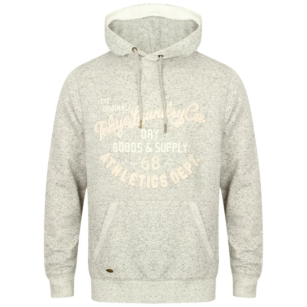 Sweat à Capuche Homme David Tokyo Laundry - Gris Chiné - S - Gris Image 1