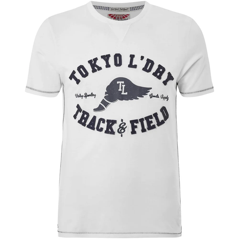 T-Shirt Homme Springfield Tokyo Laundry - Blanc Cassé - S - Blanc Image 1