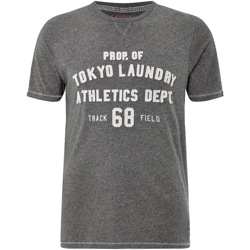 T-Shirt Homme Henryville Tokyo Laundry - Gris Chiné - S Image 1