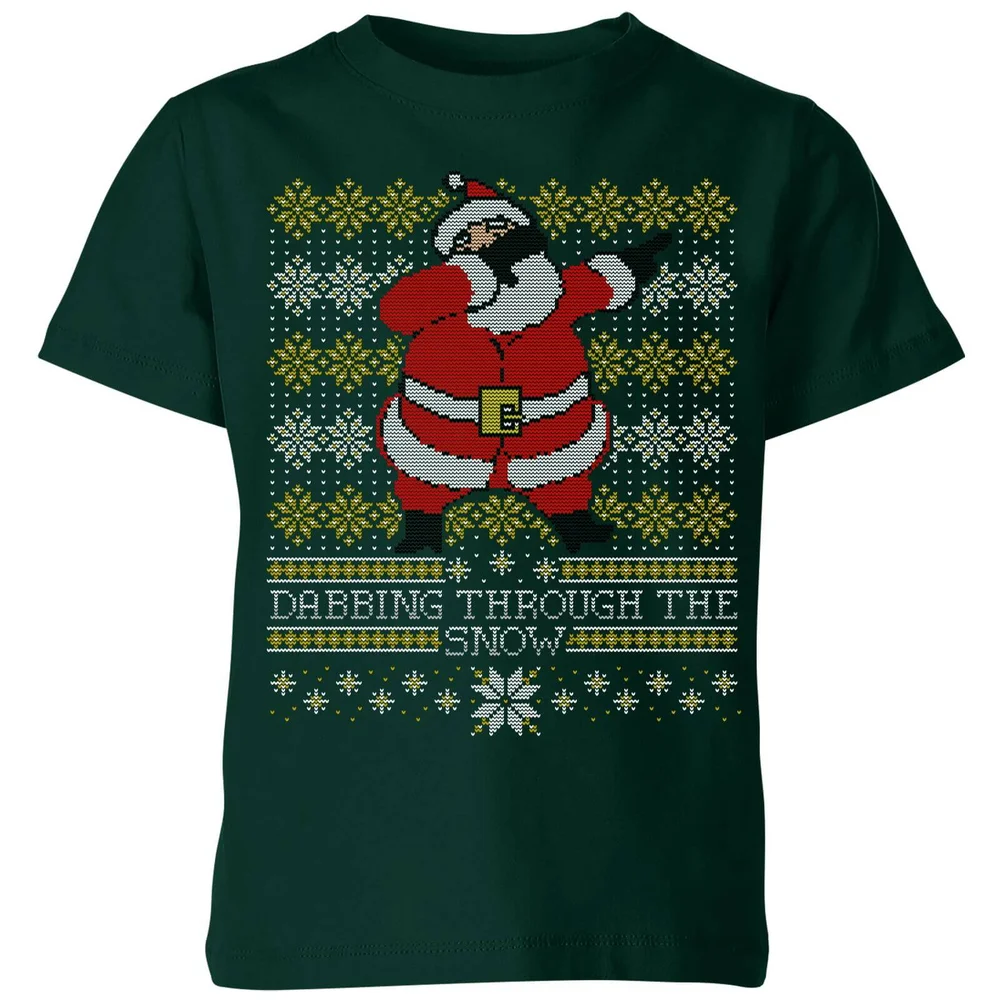 T-Shirt Enfant Slow Angels - Blanc - 3-4 ans - Forest Green Image 1