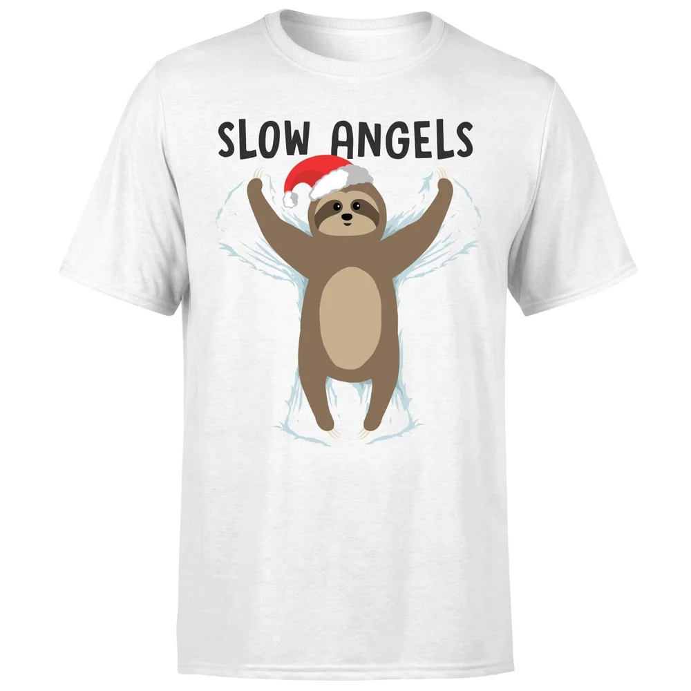 Slow Angels T-Shirt - White - S - Blanc Image 1