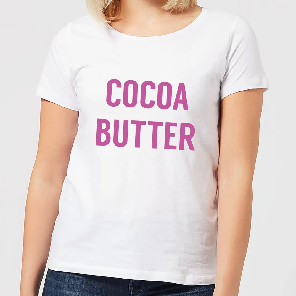 Cocoa Butter Women's T-Shirt - White - S - Blanc Image 1
