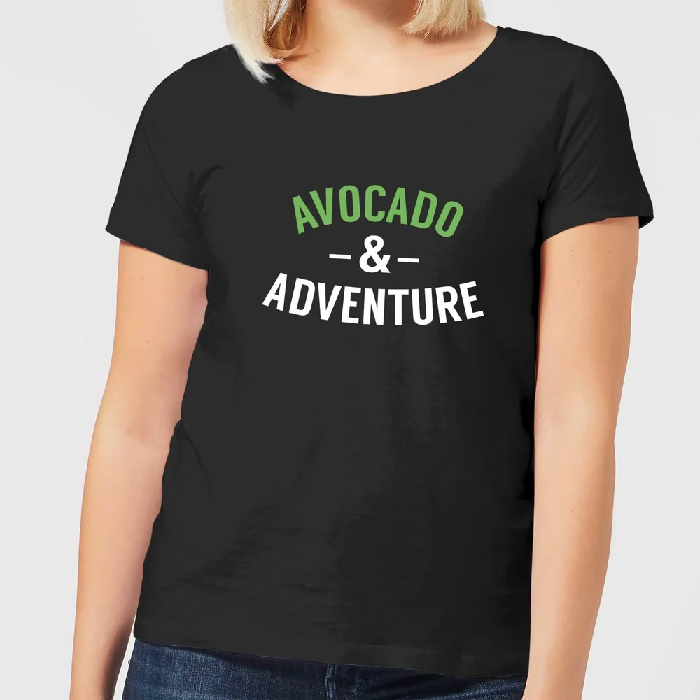 Avocado and Adventure Women's T-Shirt - Black - 3XL Image 1