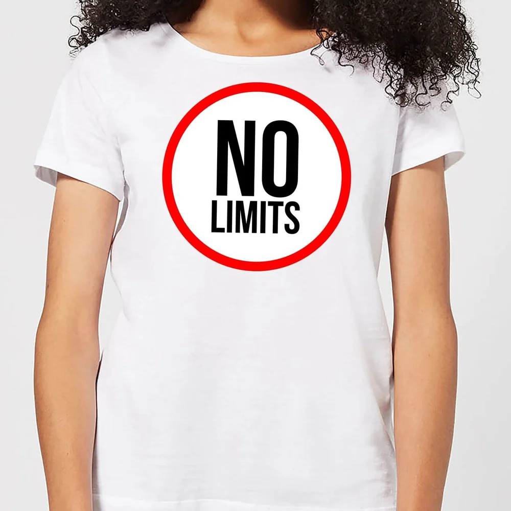 No Limits Women's T-Shirt - White - S - Blanc Image 1