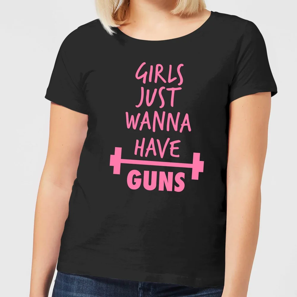 Girls Just Wanna have Guns Women's T-Shirt - Black - 3XL Image 1