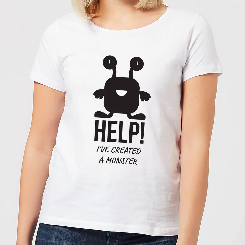HELP Ive Created a Monster Women's T-Shirt - White - S - Blanc Image 1
