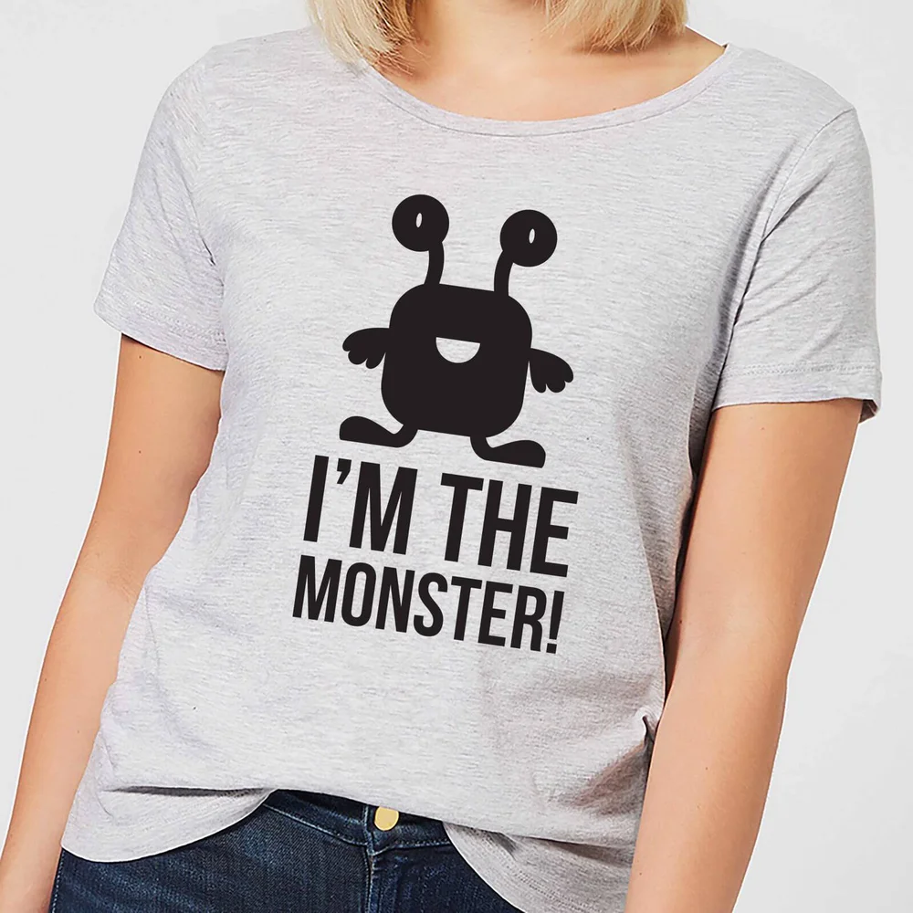 I'm the Monster Women's T-Shirt - Grey - S - Gris Image 1