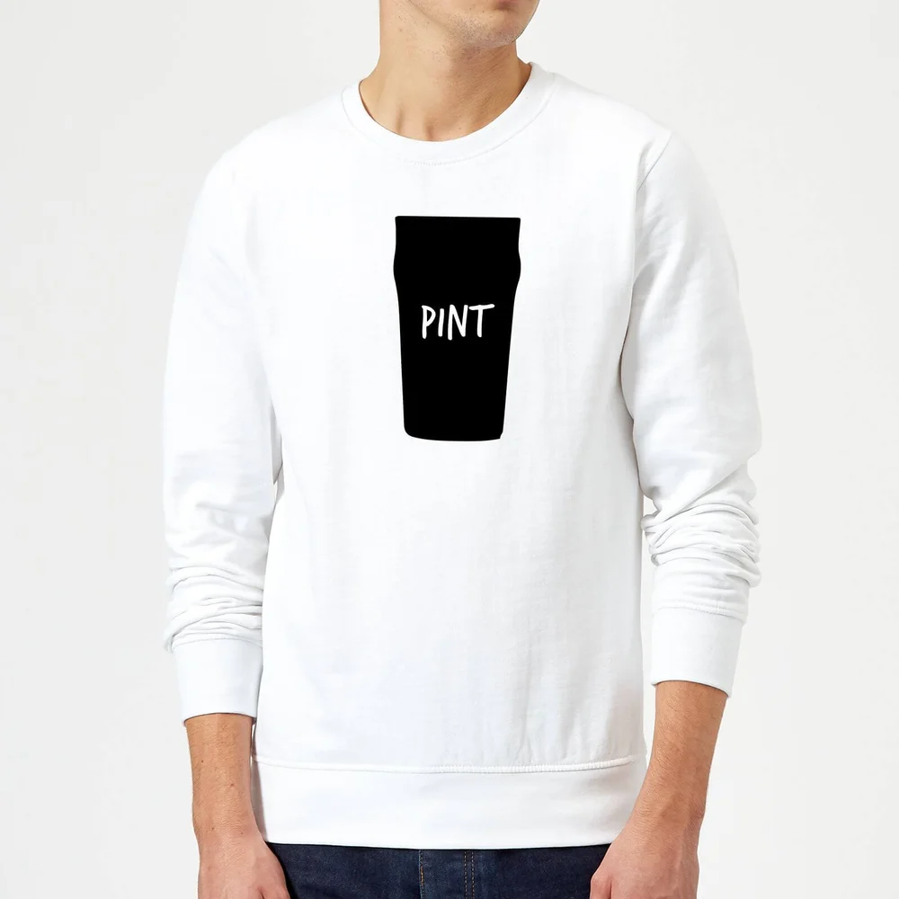 Full Pint Sweatshirt - White - S - Blanc Image 1