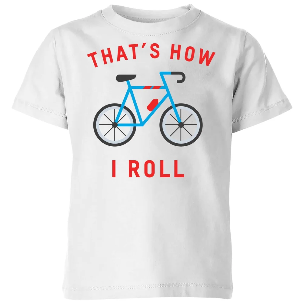 My Little Rascal Thats How I Roll Kids' T-Shirt - White - 3-4 ans - Blanc Image 1