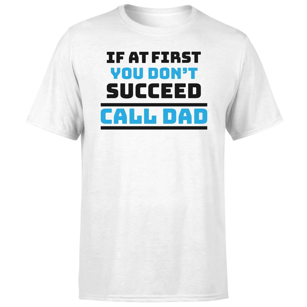 Call Dad T-Shirt - White - S Image 1