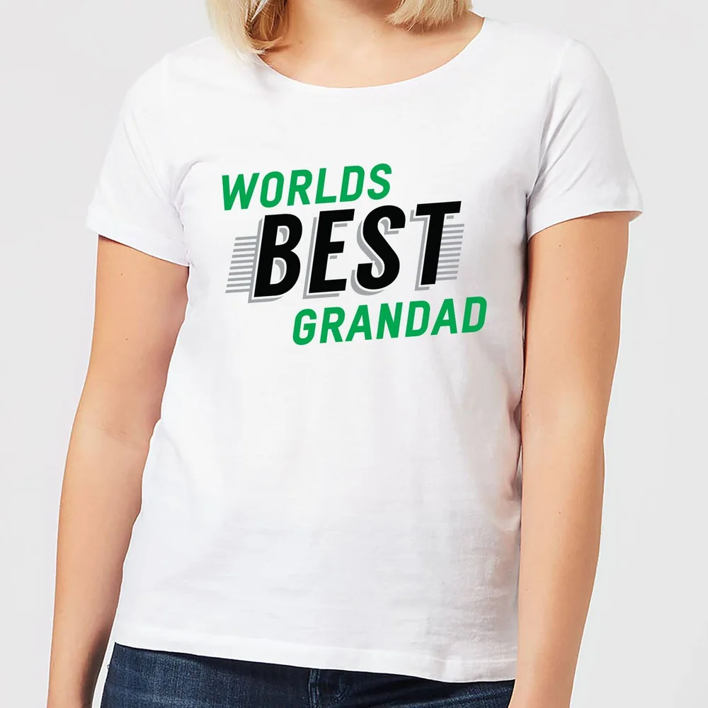 Worlds Best Grandad Women's T-Shirt - White - S - Blanc Image 1
