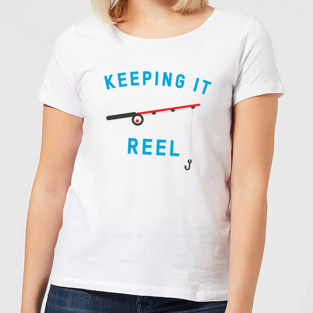 Keeping it Reel Women's T-Shirt - White - S - Blanc Image 1