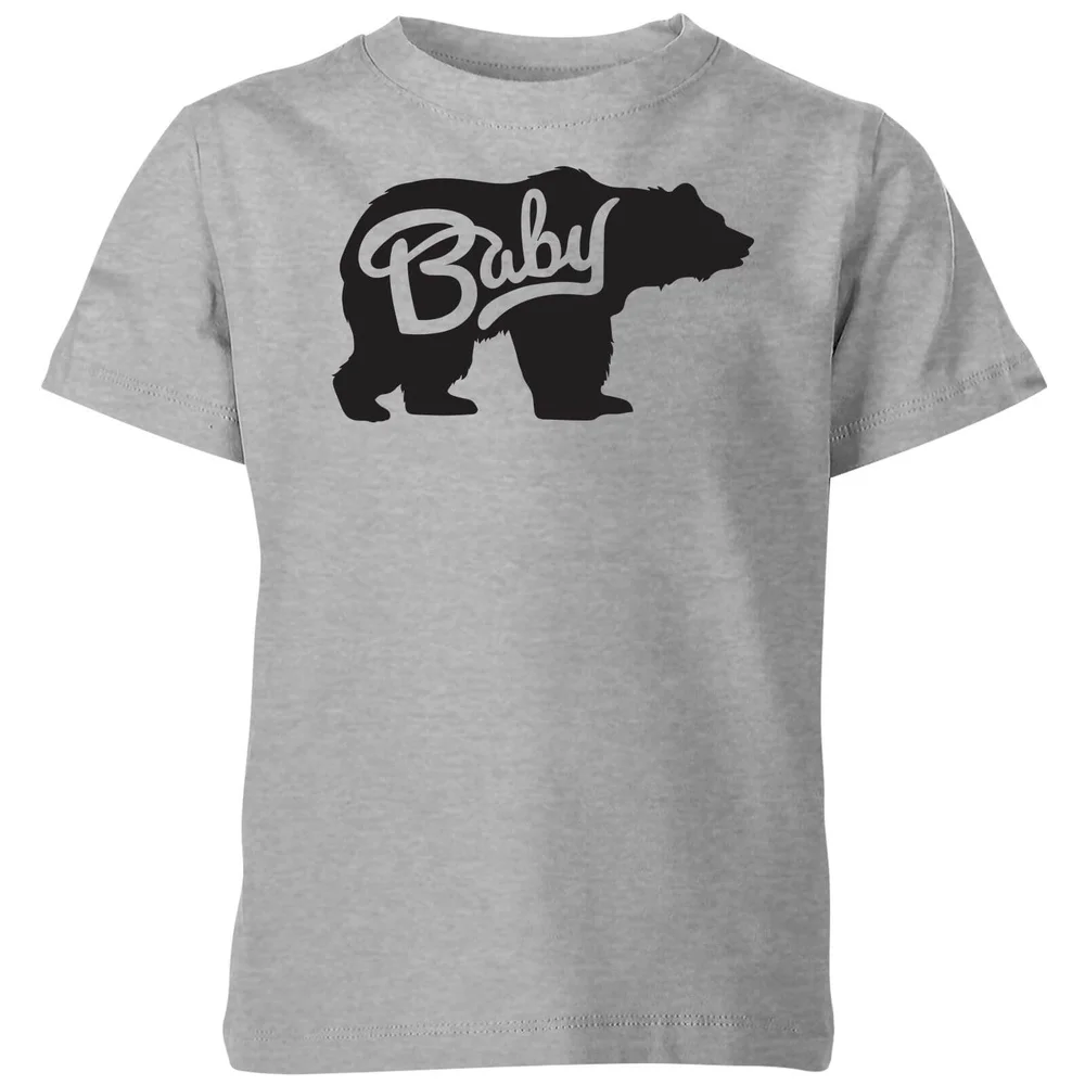 My Little Rascal Baby Bear Kids' T-Shirt - Grey - 3-4 ans - Gris Image 1