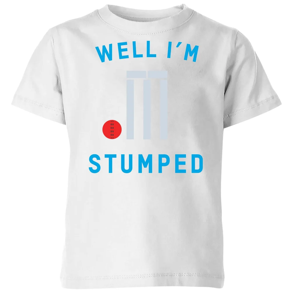 Well Im Stumped Kids' T-Shirt - White - 3-4 ans - Blanc Image 1