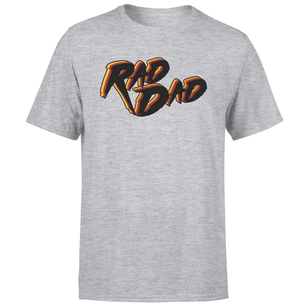 Rad Dad T-Shirt - Grey - S Image 1