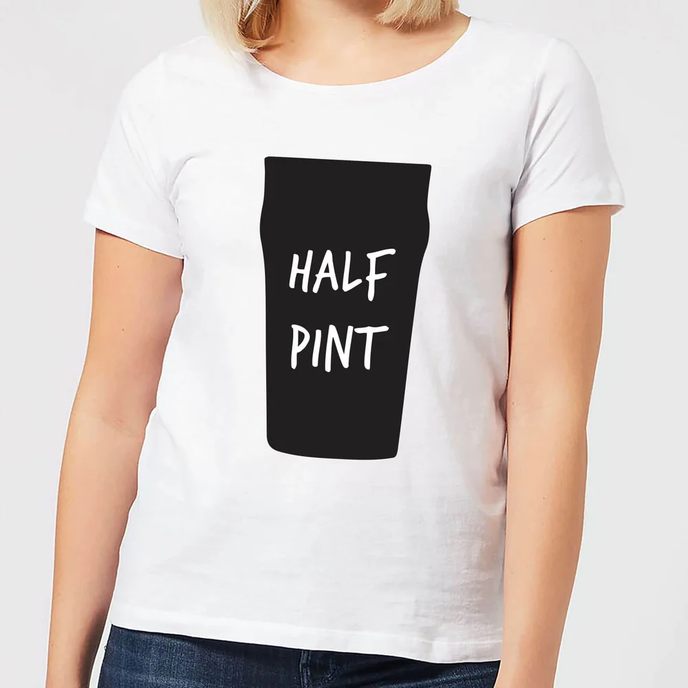 Half Pint Women's T-Shirt - White - S - Blanc Image 1