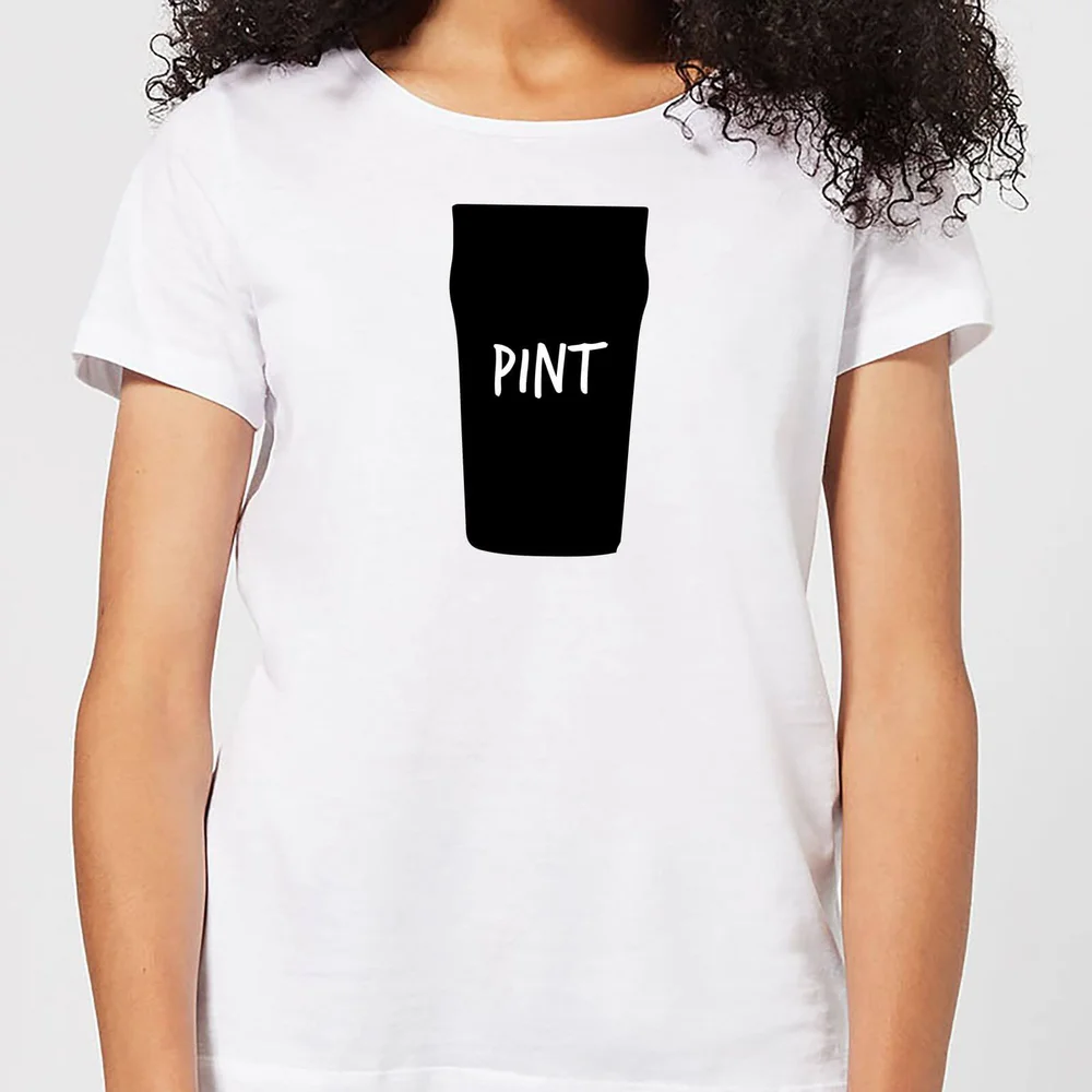 Full Pint Women's T-Shirt - White - S - Blanc Image 1