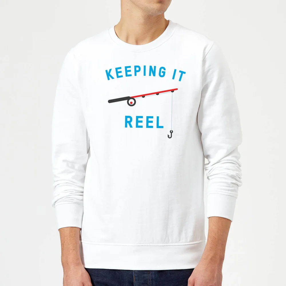 Keeping it Reel Sweatshirt - White - S - Blanc Image 1