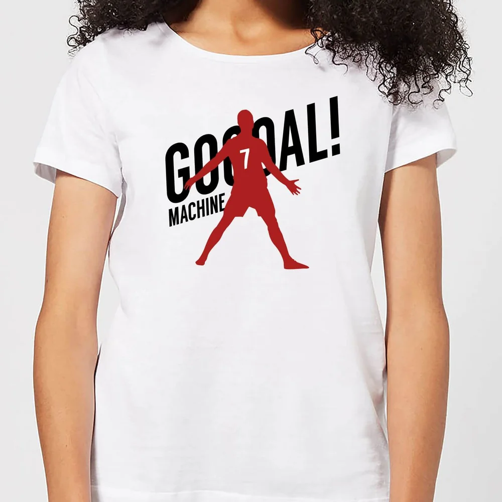 Goal Machine Women's T-Shirt - White - S - Blanc Image 1