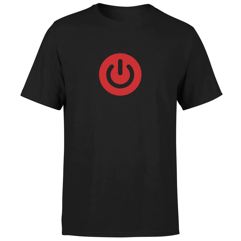 Power On T-Shirt - Black - S - Noir Image 1