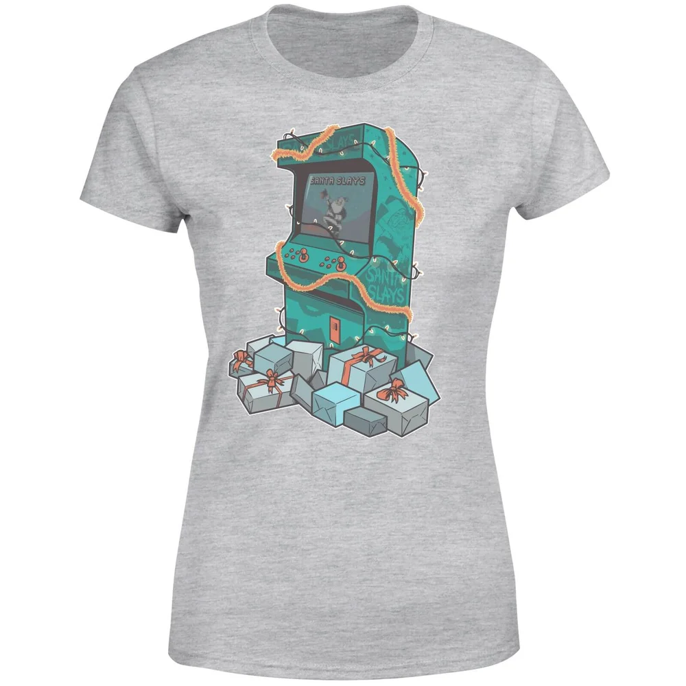 Arcade Tress Women's T-Shirt - Grey - S - Gris Image 1