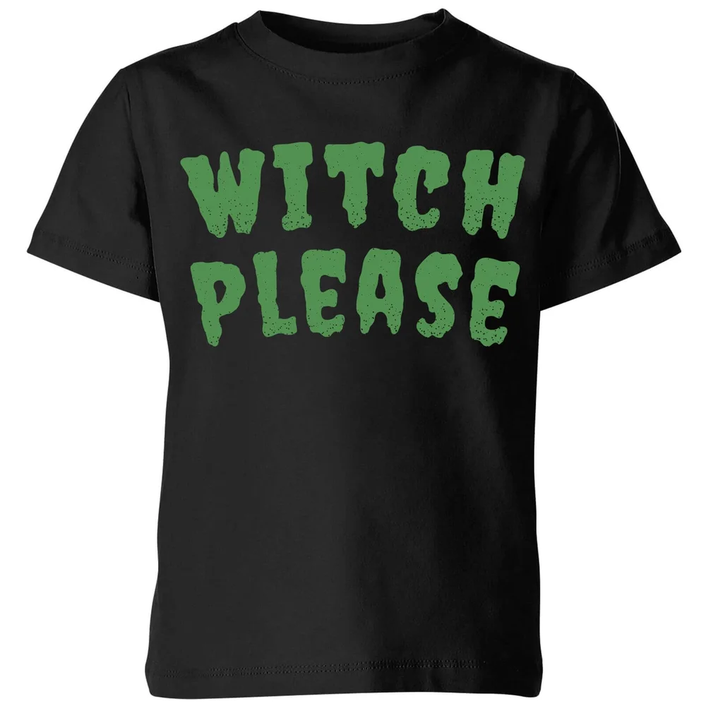 Witch Please Kids' T-Shirt - Black - 3-4 ans - Noir Image 1