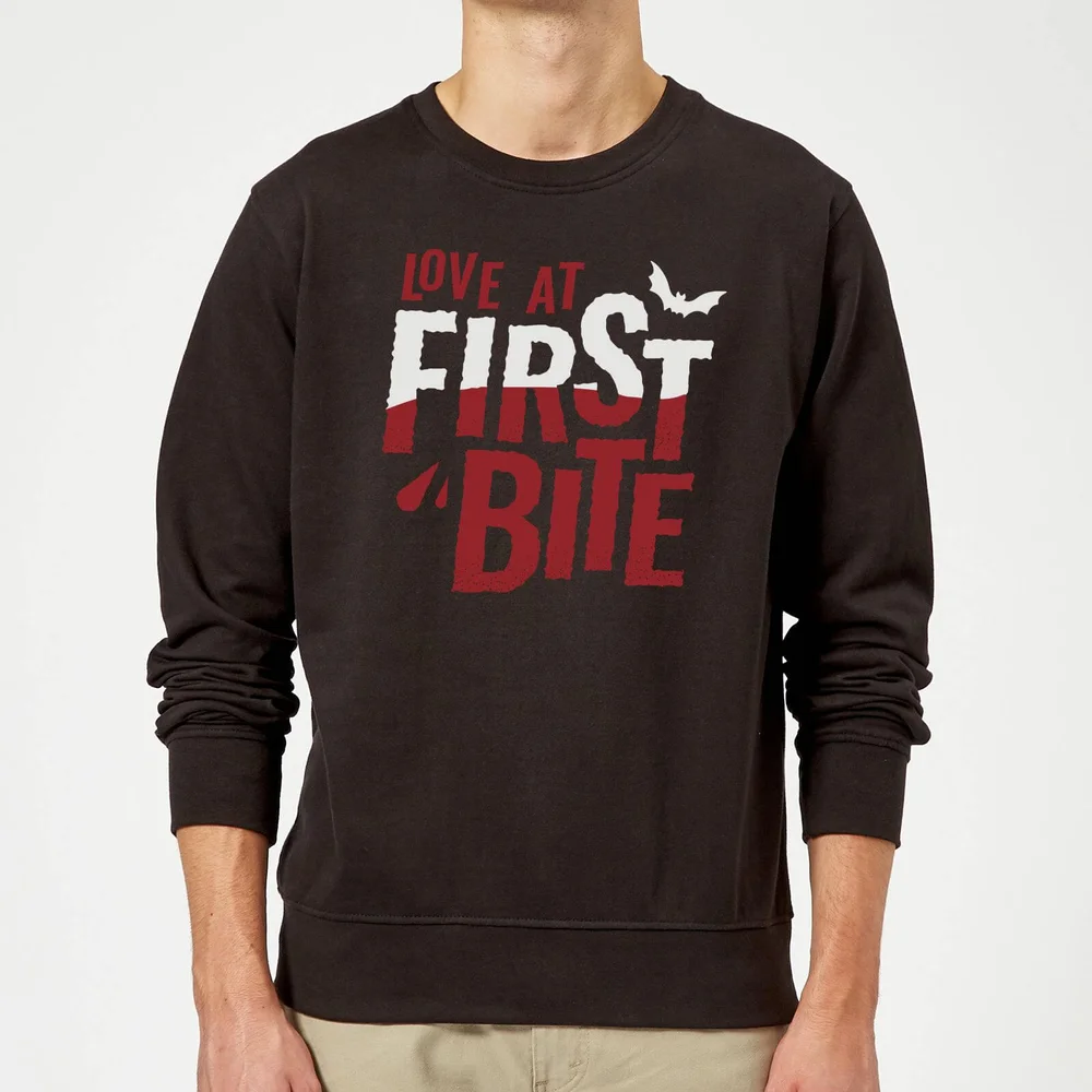 Love at First Bite Sweatshirt - Black - S - Noir Image 1