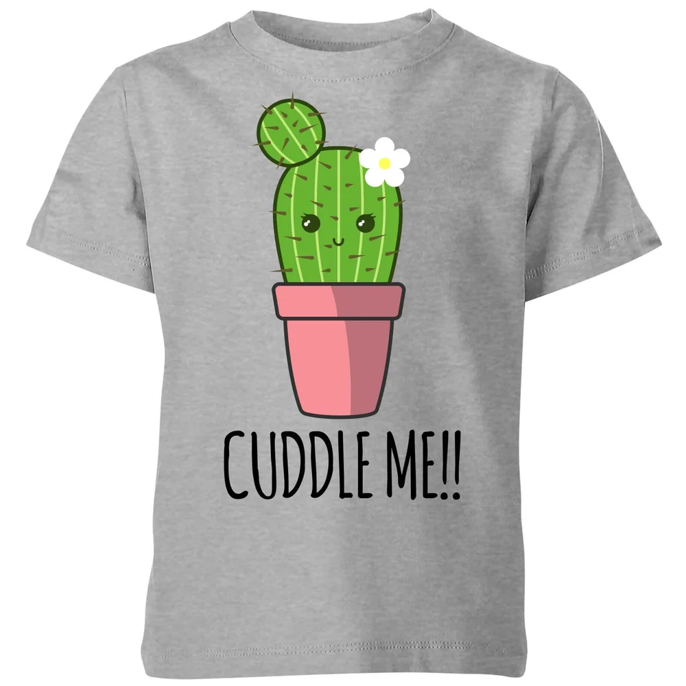 My Little Rascal Cuddle Me Cactus Kids' T-Shirt - Grey - 3-4 ans - Gris Image 1