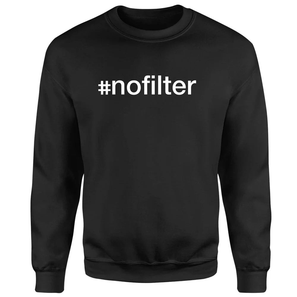 nofilter Sweatshirt - Black - S - Noir Image 1