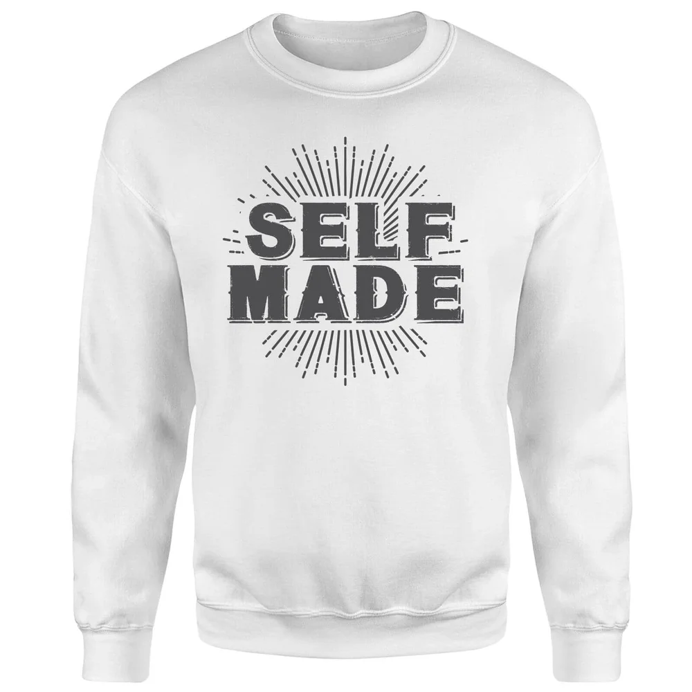 Self Made Sweatshirt - White - S - Blanc Image 1