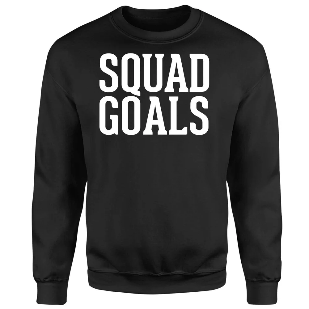 Squad Goals Sweatshirt - Black - S - Noir Image 1