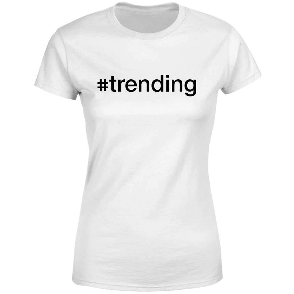trending Women's T-Shirt - White - S - Blanc Image 1